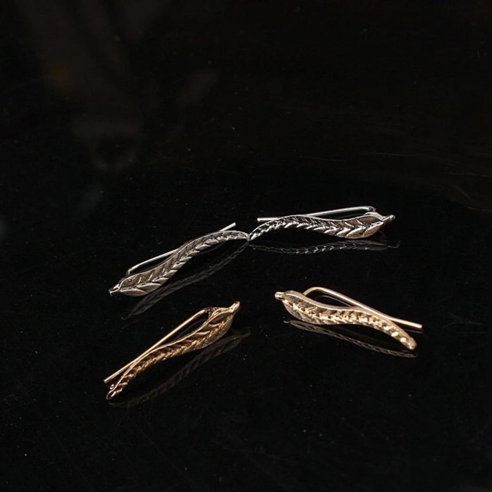 🛍 ⓝⓔⓦ⚡️ 2pairs | Leaf Earrings - Picture 2 of 5